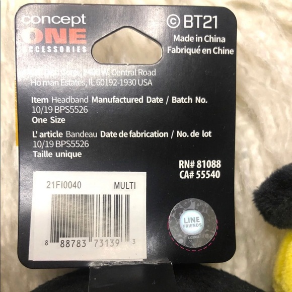 Official BT21 Chimmy Headband - Picture 3 of 5